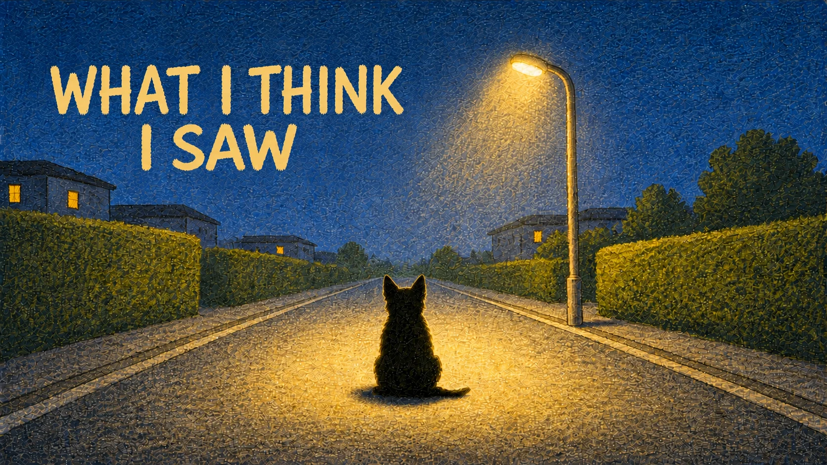 WHAT I THINK I SAW